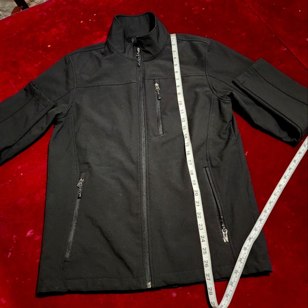 Swiss Tech 🇨🇭 Black Full Zipper Jacket - Picture 4 of 11